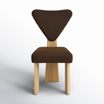JOSS & MAIN | Perci Velvet Upholstered Back Side Chair