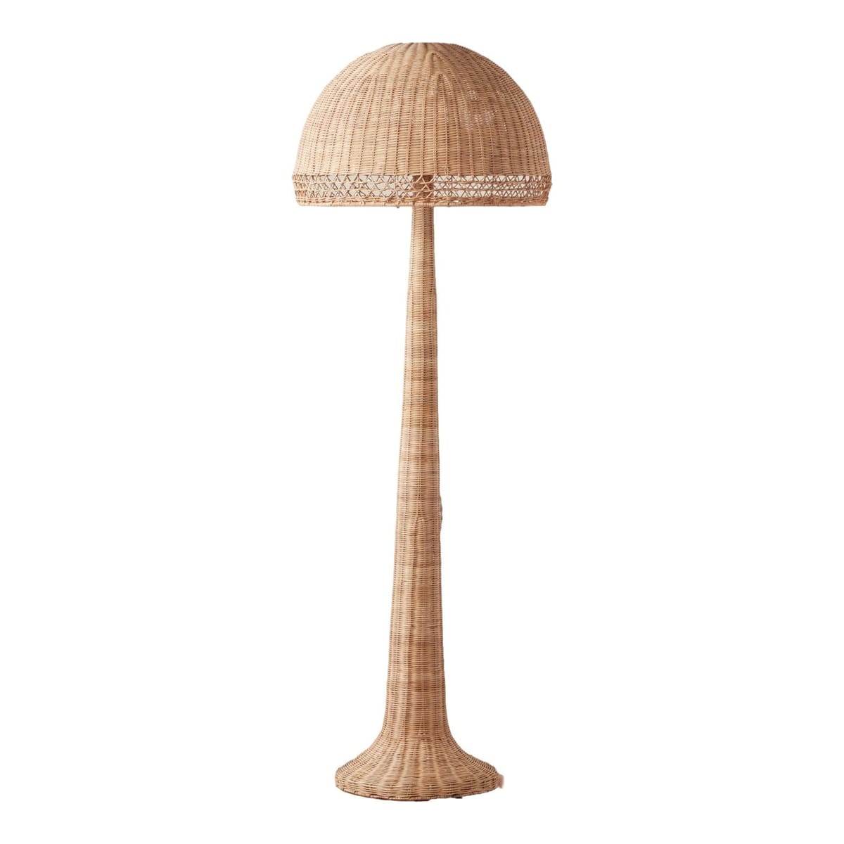 CASA ZUMA | Casa Zuma x Woven Augusta Rattan Floor Lamp