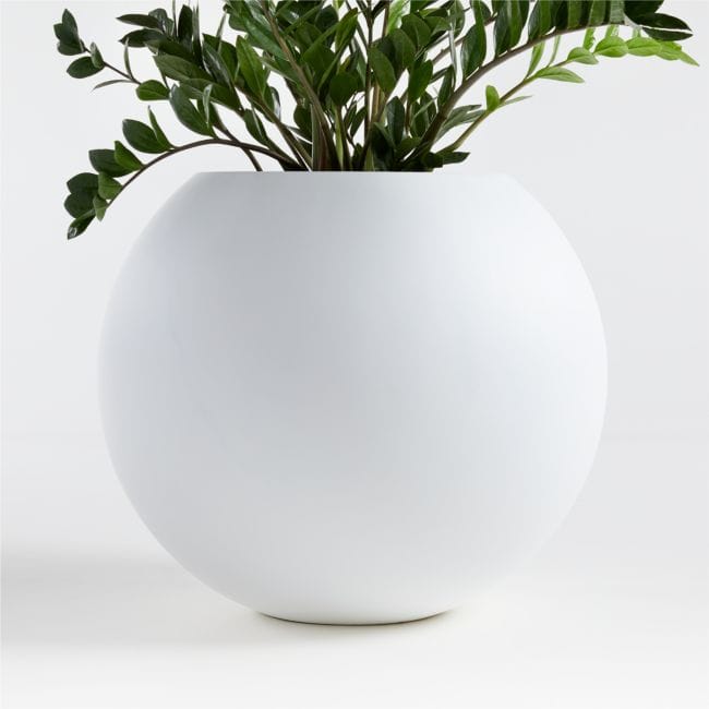 CRATE & BARREL | Sphere Large Indoor/Outdoor Planter
