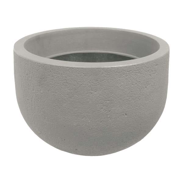 AT HOME | Japi Rustic Stone Round Outdoor Planter