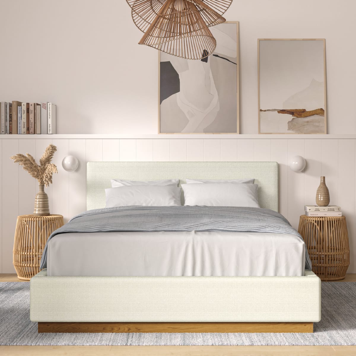 Birch Lane Drago Upholstered Platform Bed & Reviews