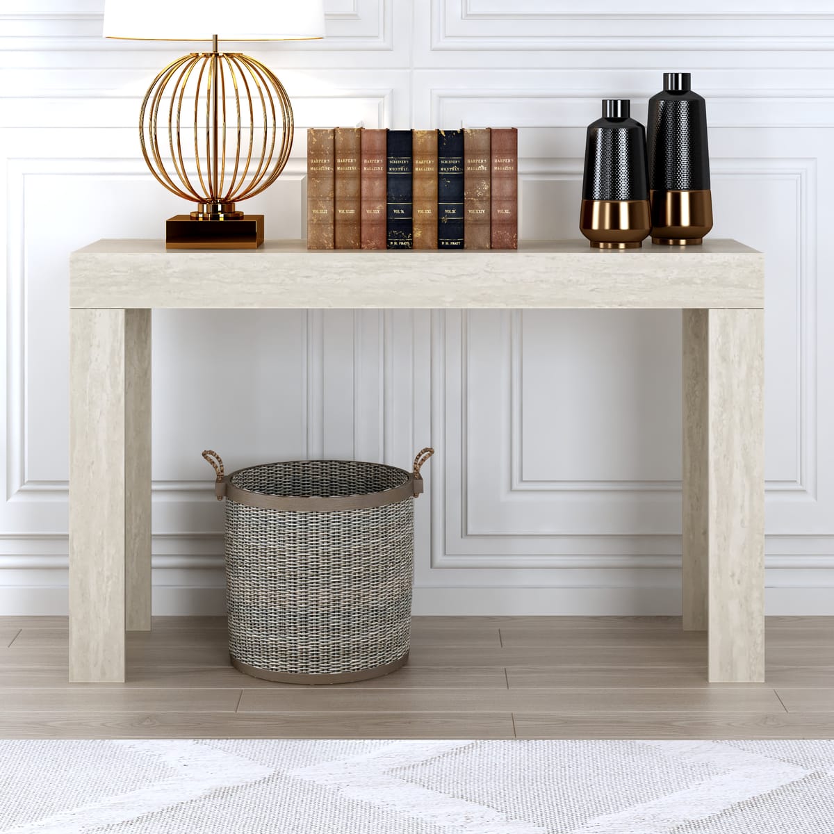 Wade Logan Caomhan 46.9“ Console Table & Reviews
