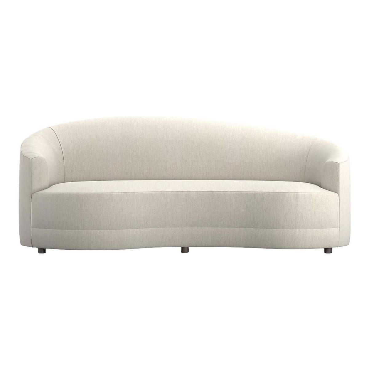 CRATE AND BARREL - Infiniti 88" Curve Back Sofa