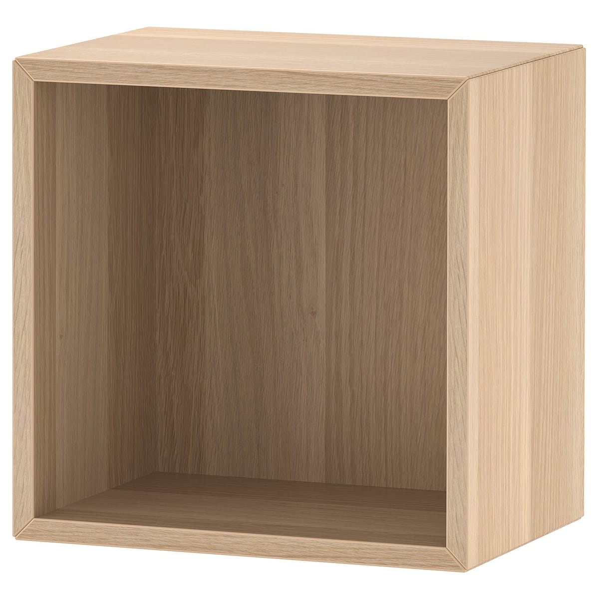 Eket Gabinete - Efecto de Roble Teñido En Blanco 13 3/4x9 7/8x13 3/4 "
