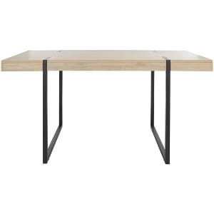 Enyo 76" Rectangular Black Marble Coffee Table