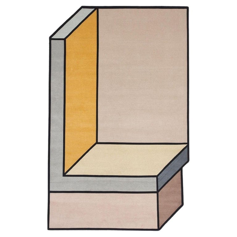 CC-Tapis Visioni A Faded Color Rug By Patricia Urquiola In Stock