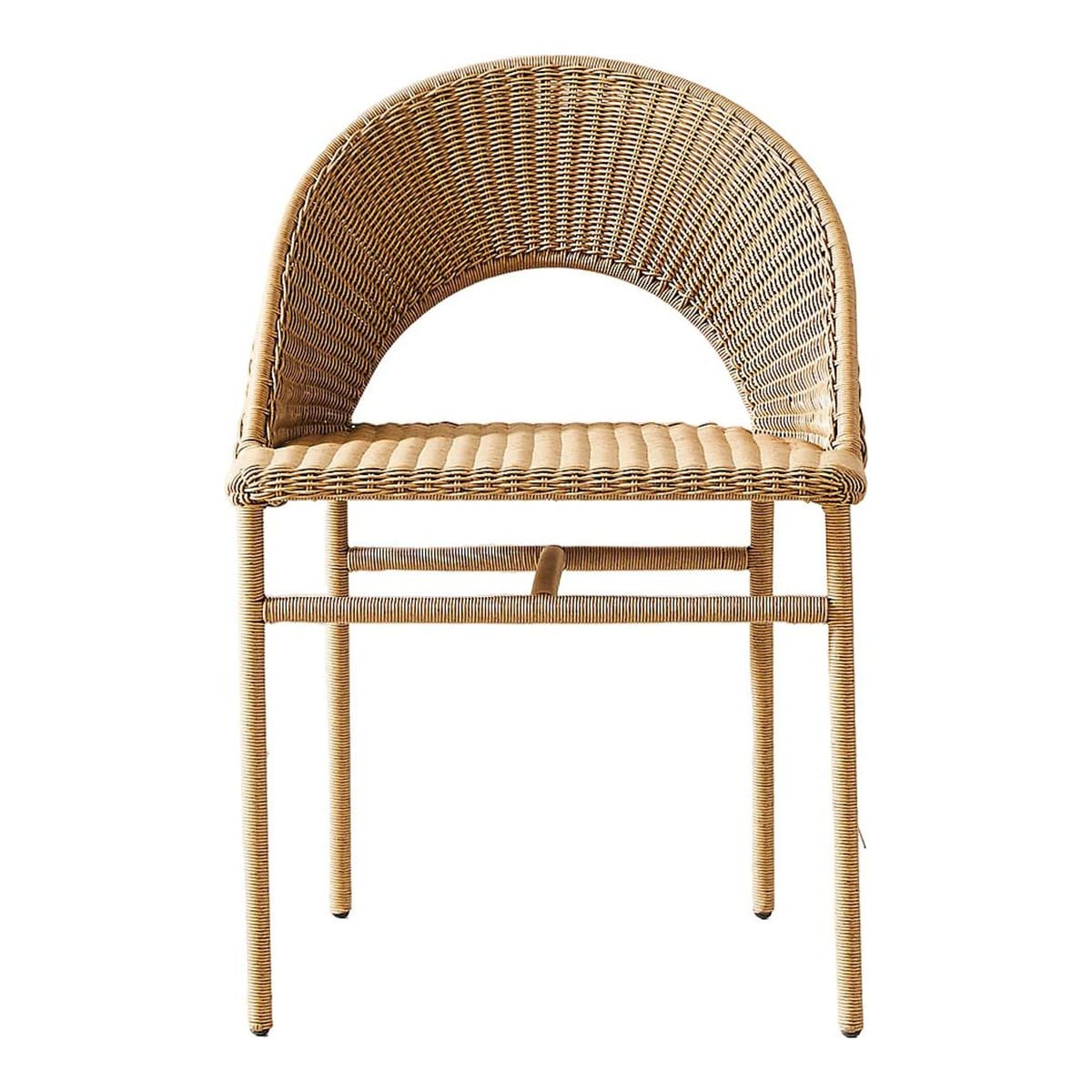 CB2 - Arly All-Weather Rattan Dining Chair - Set of 4
