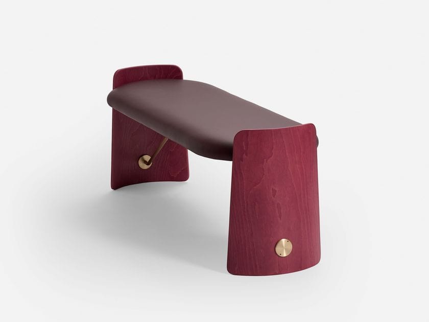 Biscotto Upholstered Bench By Dante - Goods And Bads | Design Christophe de La Fontaine
