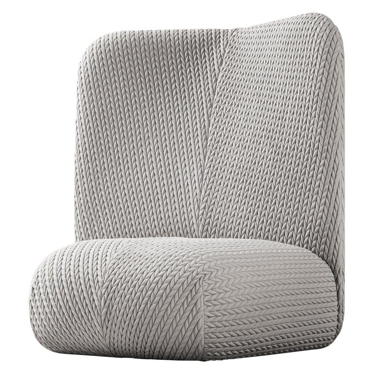 Botera High Chair In Upholstery, By E-Ggs