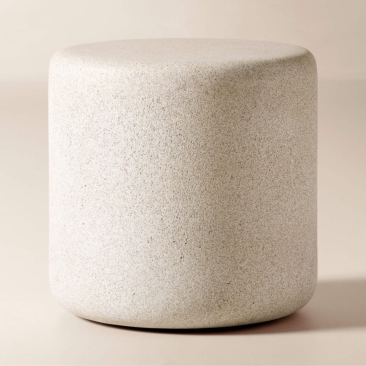 CB2 (CB2.COM) - Warren Round Concrete Outdoor Side Table
