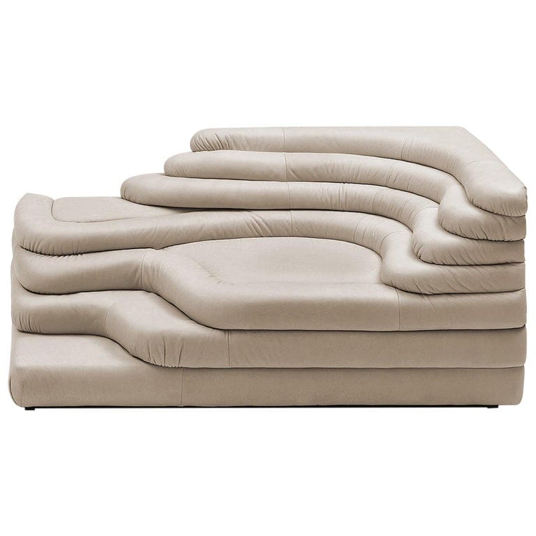 De Sede Ds-1025/09 Terrazza Sofa In Perla Upholstery By Ubald Klug, 1 Element