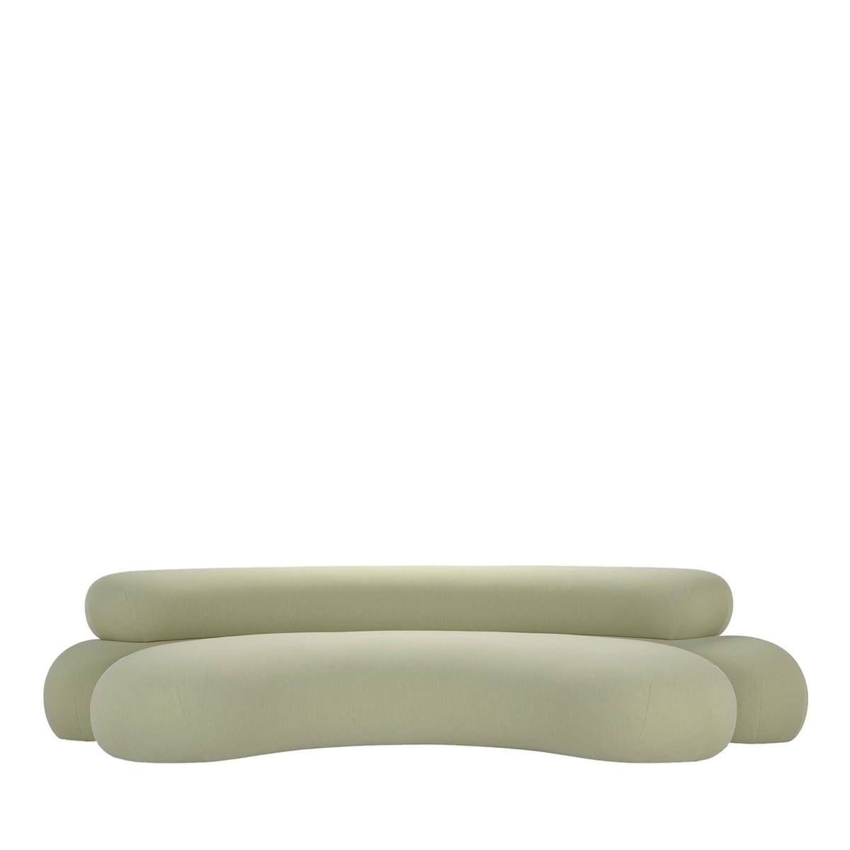 Nefelibata Green Sofa By Stormo Studio