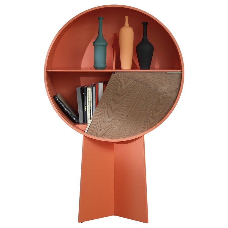 Orange Luna Storage Cabinet By Patricia Urquiola