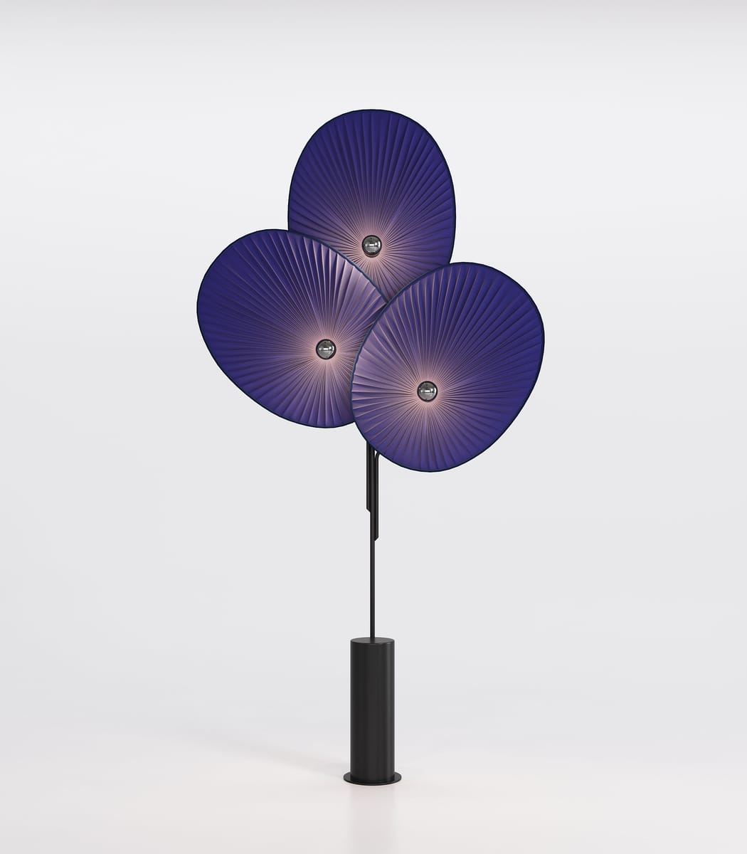 Unfold Blue Floor Lamp