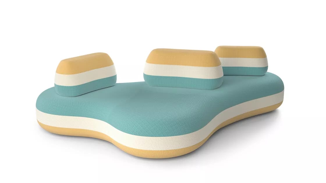 Bombom Outdoor | 5-Seat Sofa