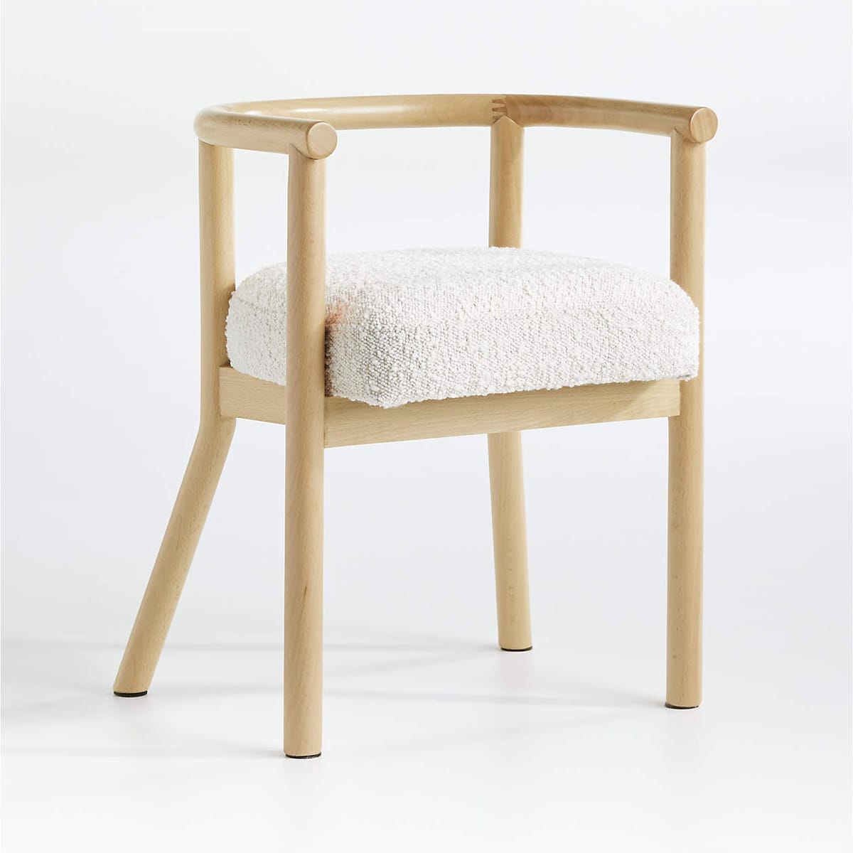 White Horse Upholstered Kids Play Chair 21" by Leanne Ford