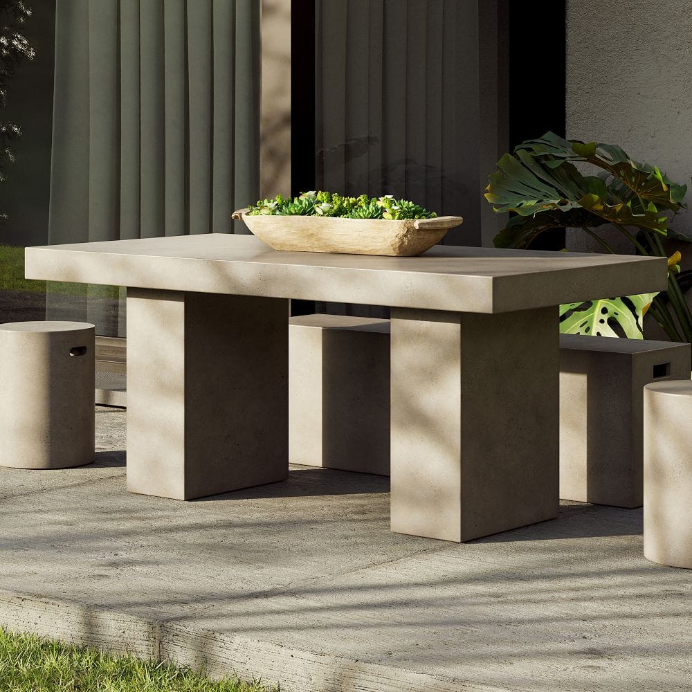 Newcastle Rectangle Indoor/Outdoor Dining Table (70"–95")