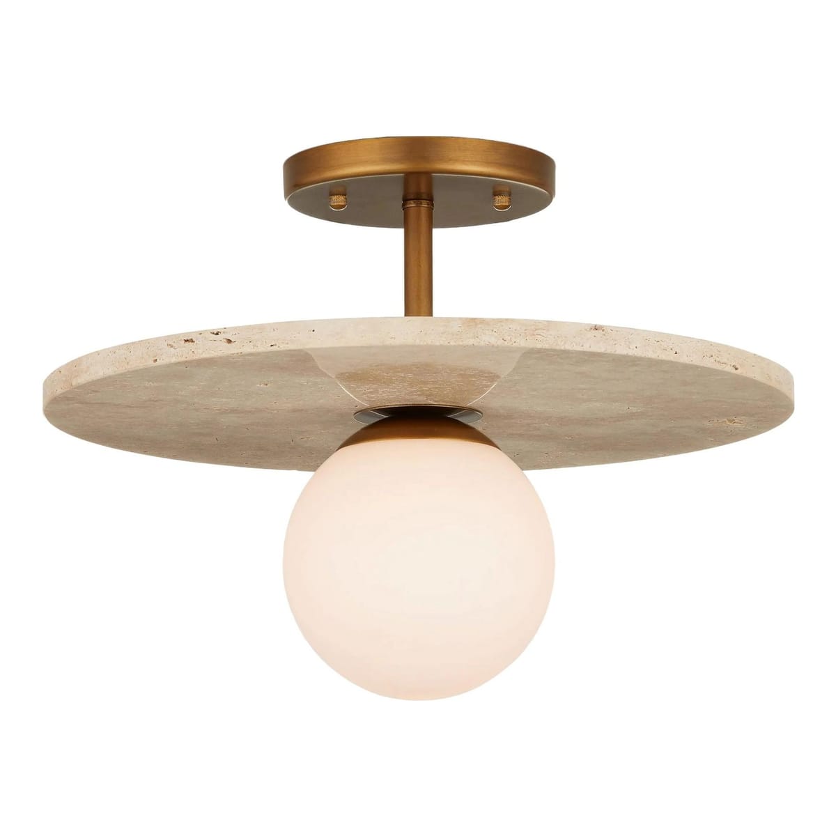 LULU AND GEORGIA - Lamphere Semi-Flush Mount Light