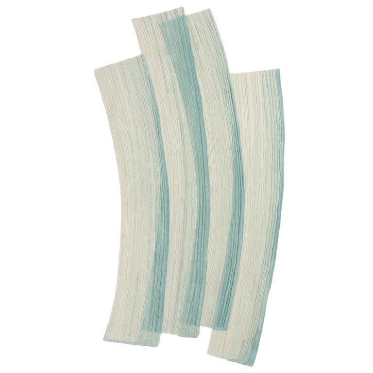 CC-Tapis Stroke 1.0 Handmade Green Rug In Wool By Sabine Marcelis