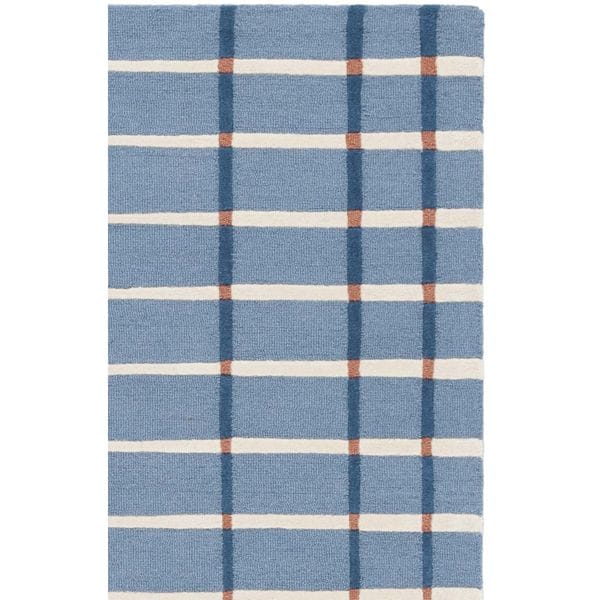 Zoticus Handtufted Wool & Cotton Striped Rug in Blue/Ivory
By
Breakwater Bay
