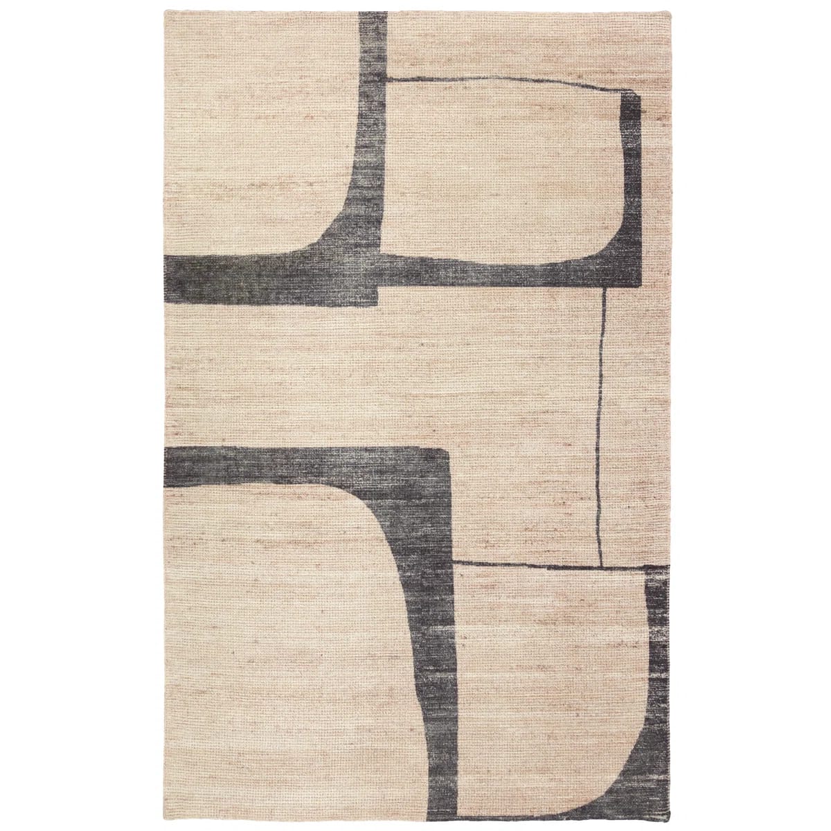 Theo Handwoven Abstract Tan Area Rug Made with Sustainable Materials
By
Hokku Designs
