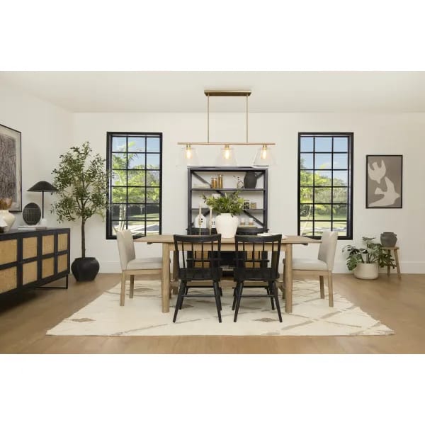 Taylor Light Tone Rectangular Table