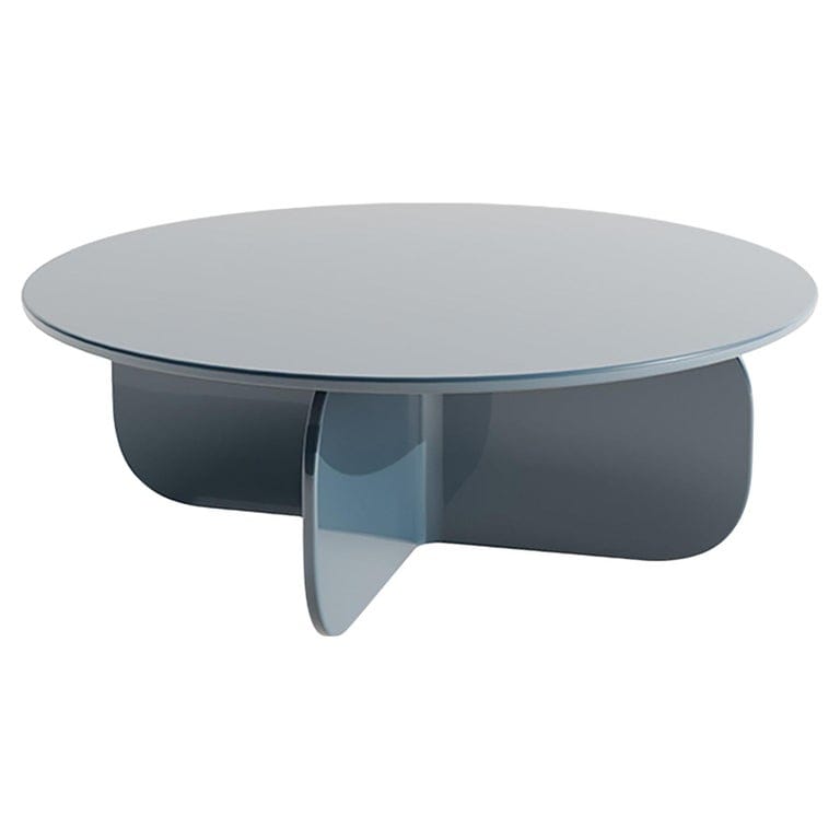 HERMHAUS - Mas Coffee Table Indigo Blue Glossy Lacquered
