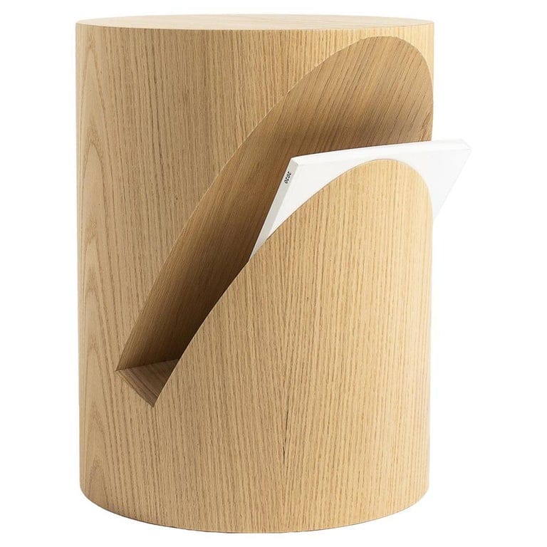 Mola Side Table With Distinctive Look, Natural Oak