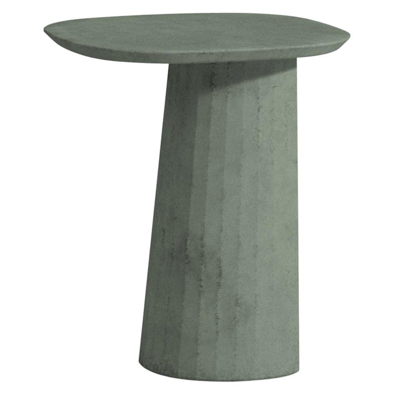 21st Century Studio Irvine Fusto Concrete Coffee Table Green Fir Cement Mod.ii
