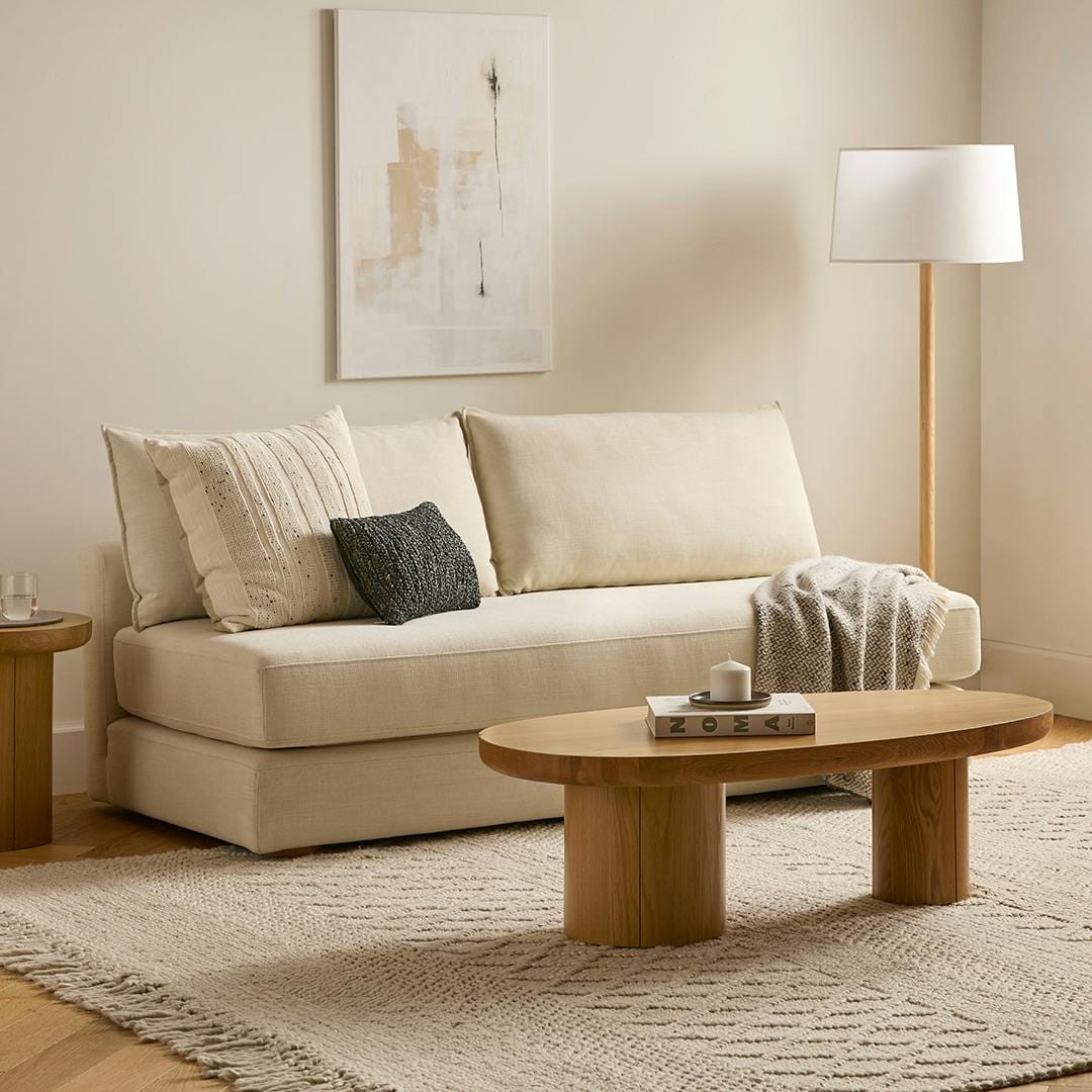 ARTICLE - Braam 75" Sofa Bed - Vintage White