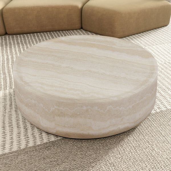 Gyden Round Modern Coffee Table