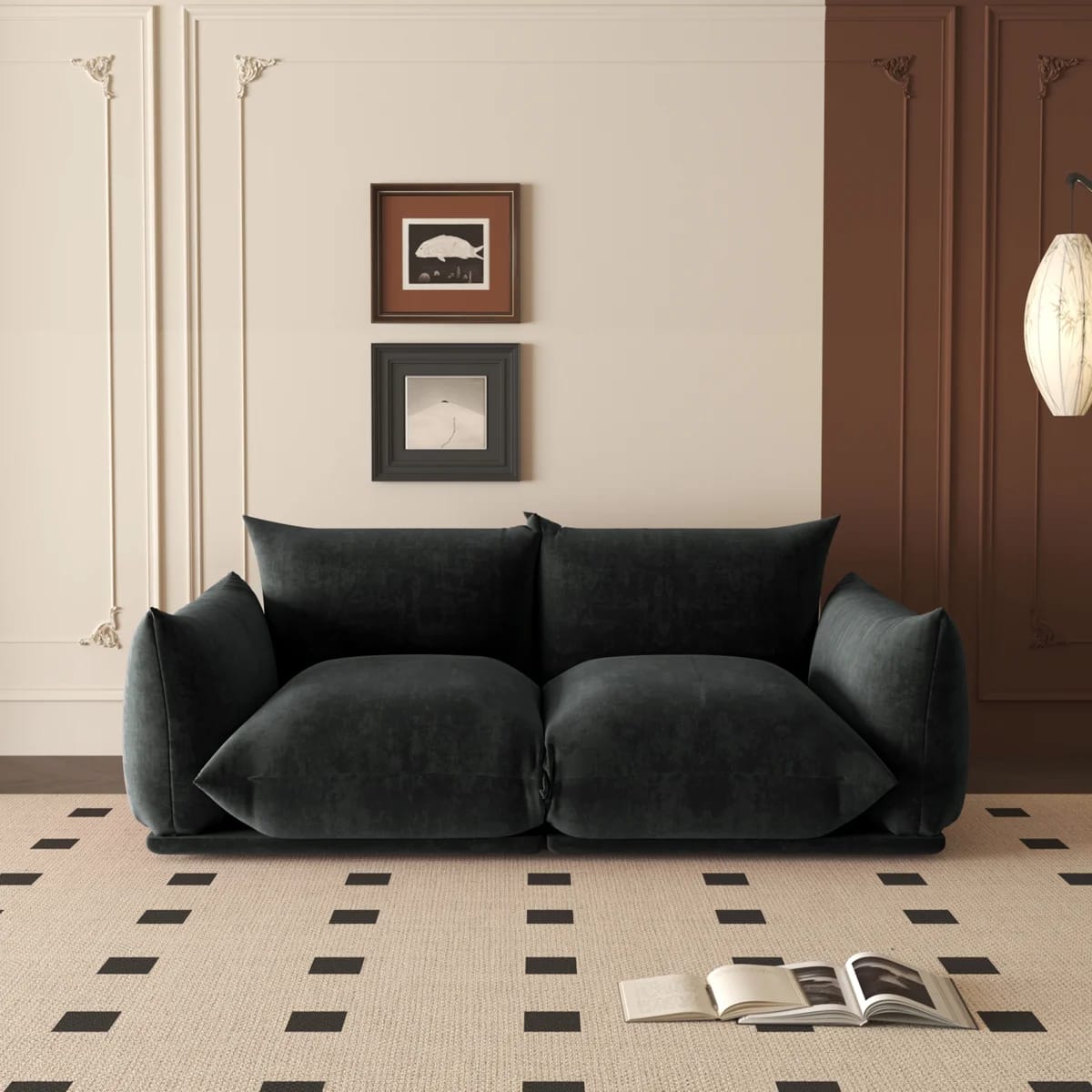 Minarik 2-Seat Chenille Fabric Upholstered Round Arm Sectional Loveseat
By
Ebern Designs