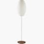 HERMAN MILLER - Nelson Cigar Lotus Floor Lamp, Walnut