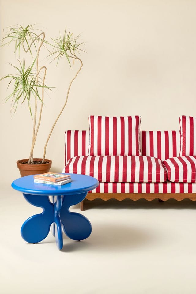 Roma Scalloped 3-Seater Sofa