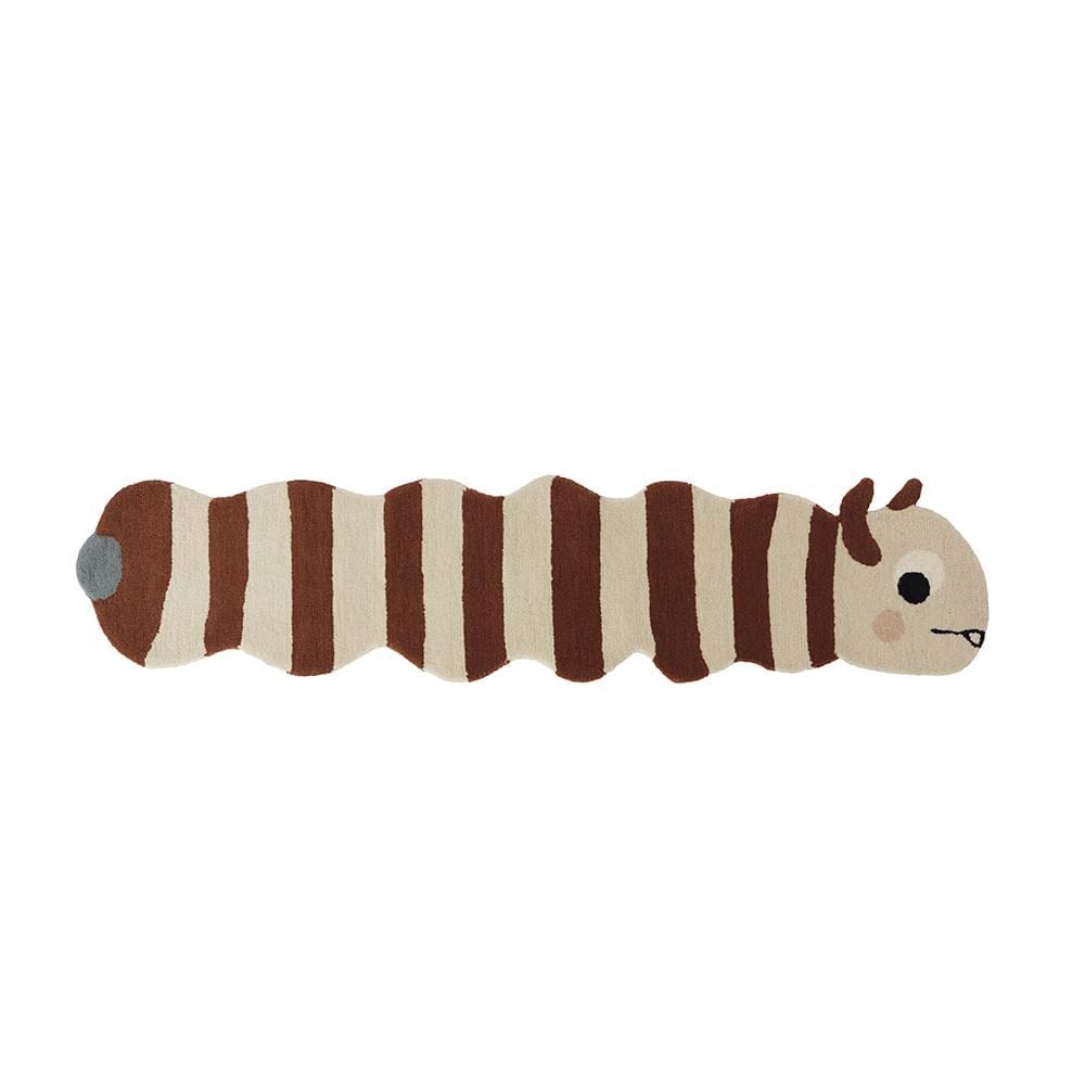Leo Larva Rug - Carameloffwhite