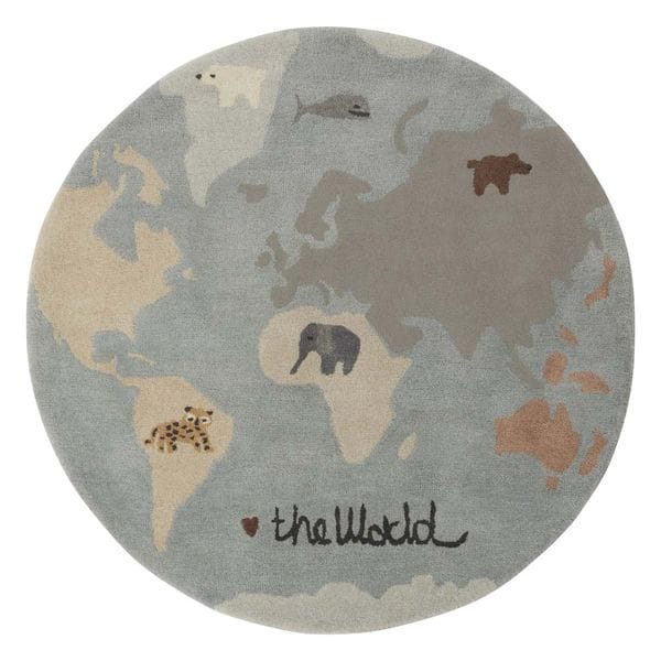 The World - Tufted Rug - Multi