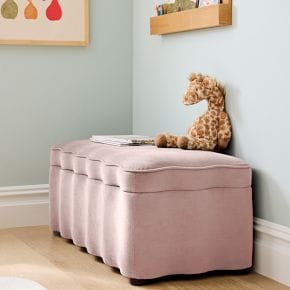 WEST ELM - Daisy Storage Bench