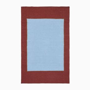 WEST ELM - Emma Chamberlain Frame Flatweave Wool Rug