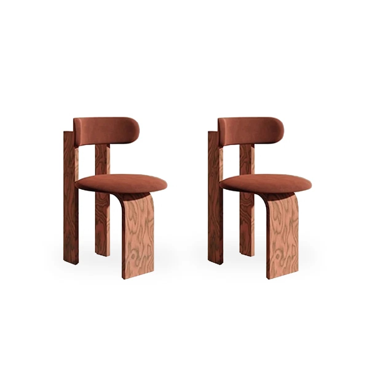 Modern And Simple Horn Shaped Solid Wood Dining Chairs (Set of 2)
By
Loon Peak®