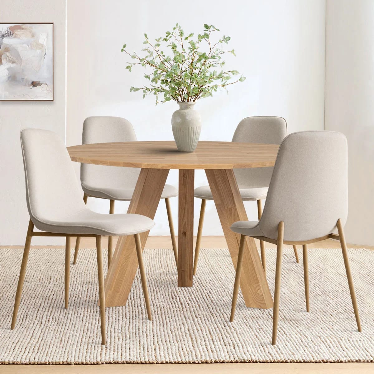 Folmar Upholstered Full Back Side Dining Chair (Set of 4)
