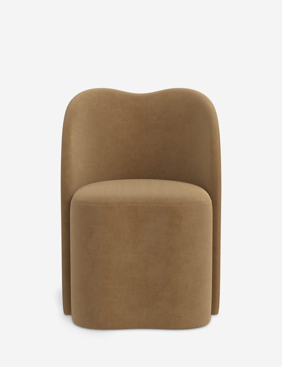 LULU AND GEORGIA | Bedell Dining Chair - Caramel Vintage Velvet