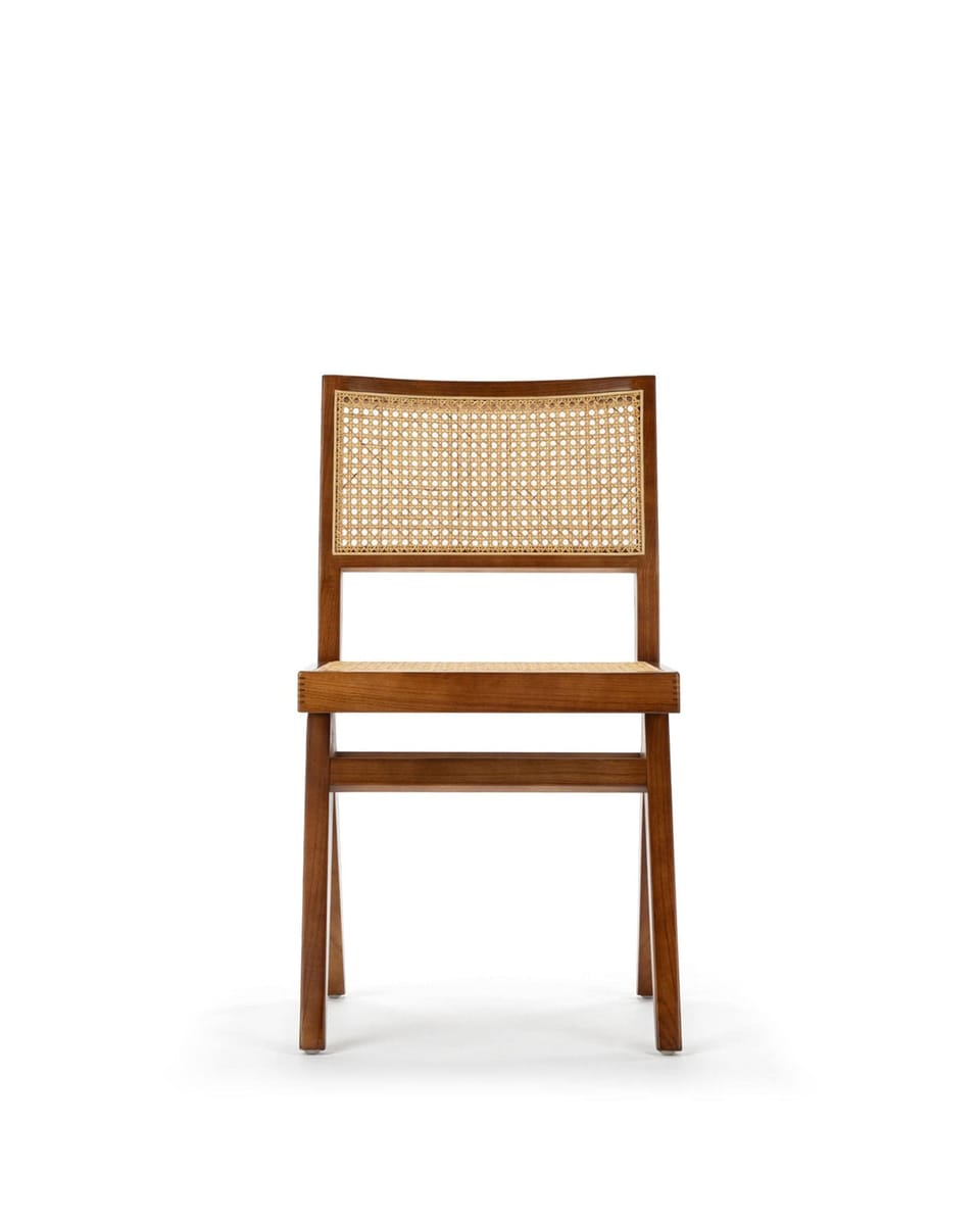 INTERIOR ICONS - Chandigarh Rattan Side Chair