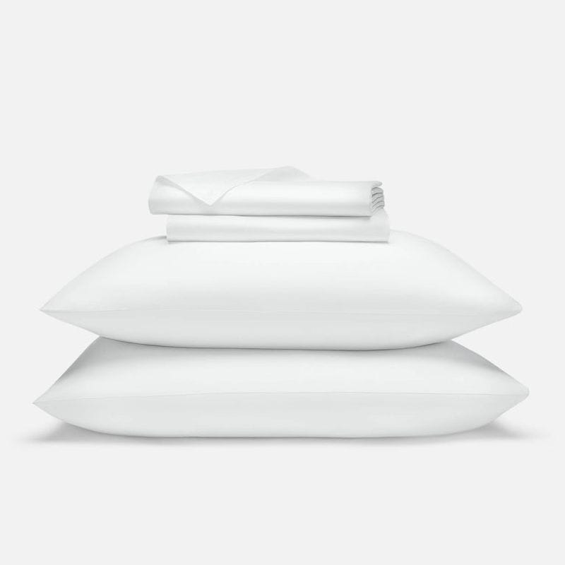 Luxe Sateen Core Sheet Set - Solid White