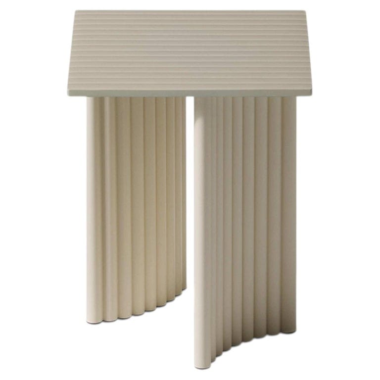 Patricia Urquiola Vidalenta Cream White Outdoor Coffee Table For Cassina