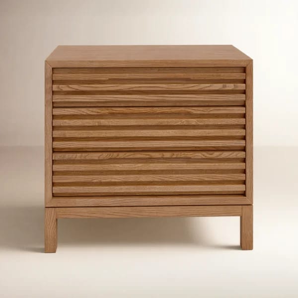 Finnian 28'' W Solid Wood Nightstand