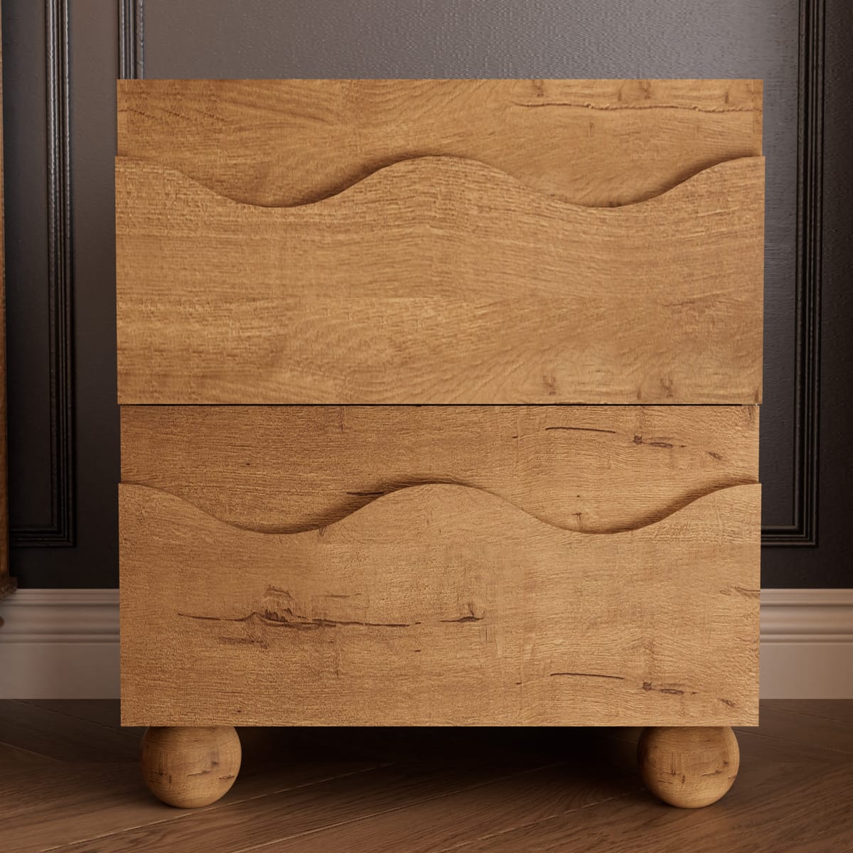 Alcott Hill 2 - Drawer 19.7"w Nightstand & Reviews