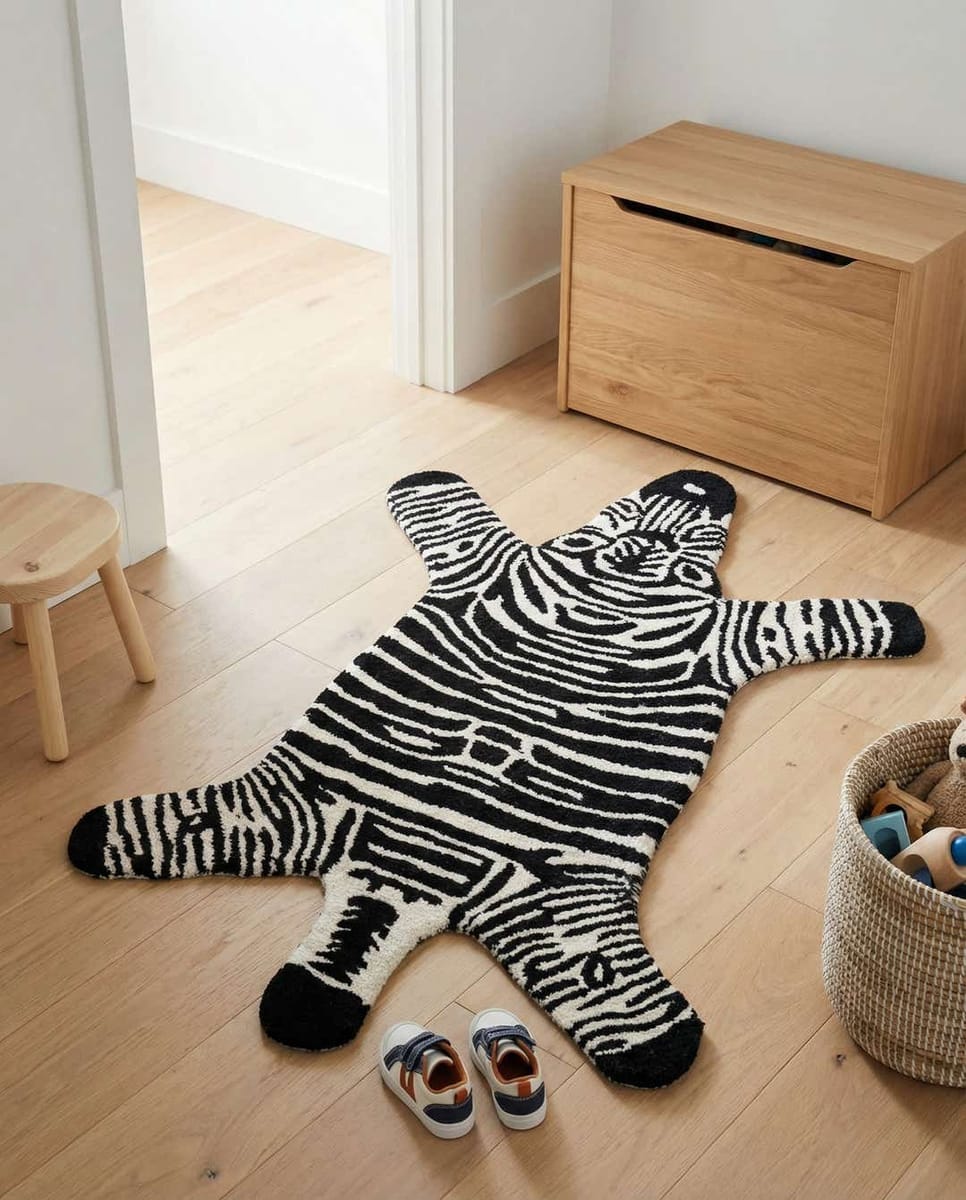 2' 2 x 3' 1 Playtime Kids Wool Freeform Rug