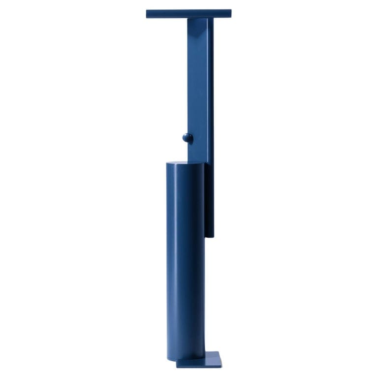 Ferrerol Babin Polyshape Blue Aluminium Floor Lamp By Cassina