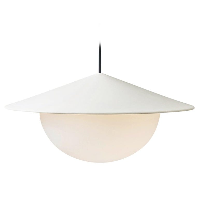 Contemporary Pendant Lamp 'alley' By Ago 'large-White'