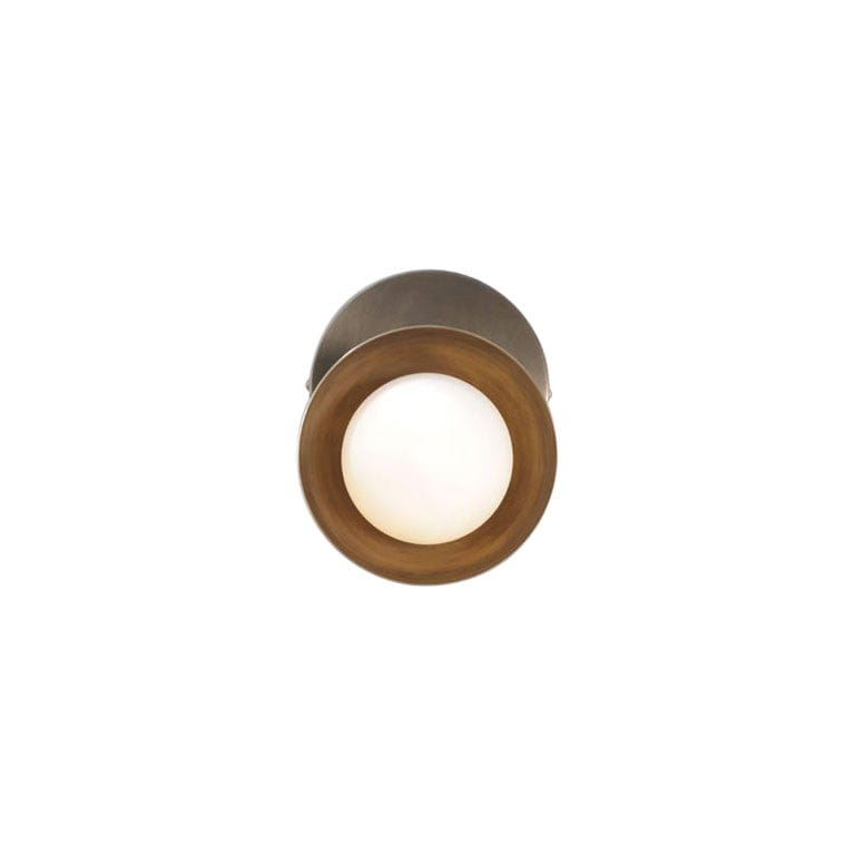 Stem Brass Dome Small Wall Sconce By Lamp Shaper